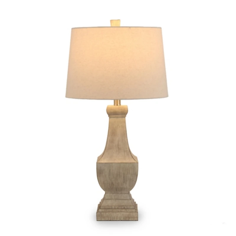 Ivory Traditional Base Table Lamp