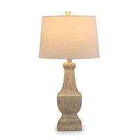Ivory Traditional Base Table Lamp