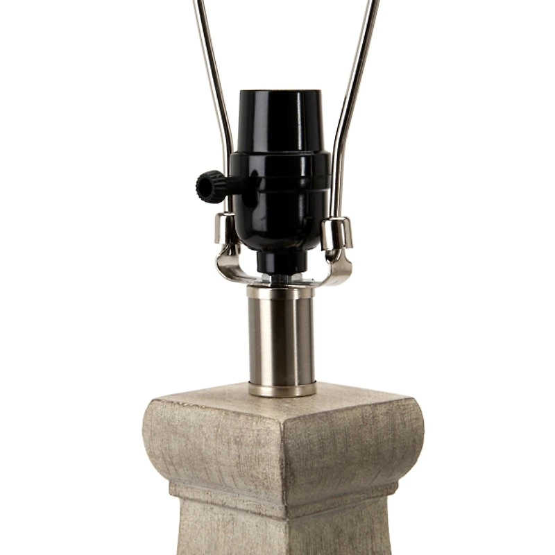 Ivory Traditional Base Table Lamp