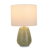 Green Sea Glass Table Lamp