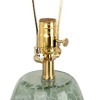 Green Sea Glass Table Lamp