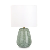 Green Sea Glass Table Lamp