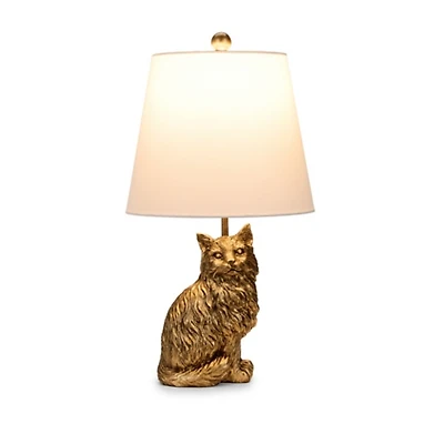 Gold Baxter Cat Table Lamp