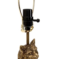 Gold Baxter Cat Table Lamp