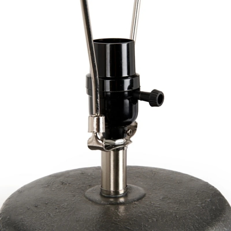 Barney Black Ceramic Table Lamp