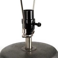 Barney Black Ceramic Table Lamp