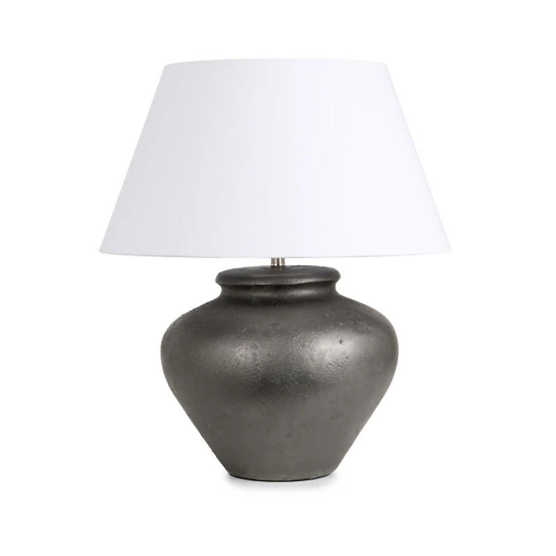 Barney Black Ceramic Table Lamp