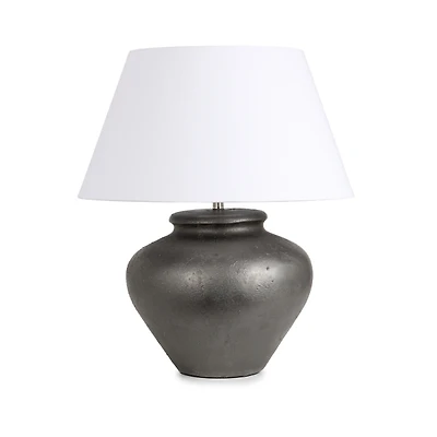 Barney Black Ceramic Table Lamp