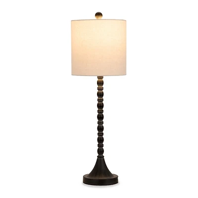 Blake Black Spindle Buffet Lamp