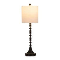 Blake Black Spindle Buffet Lamp