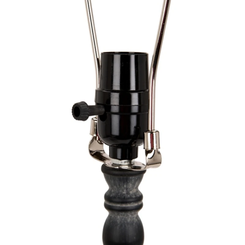 Blake Black Spindle Buffet Lamp