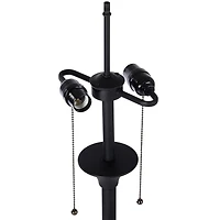 Black Pleated Shape Floor Lamp
