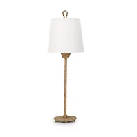 Woven Seagrass Base Buffet Lamp