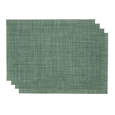 Heathered Sage Rectangle Placemats, Set of 4