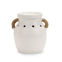 White Ceramic Vase Wax Warmer