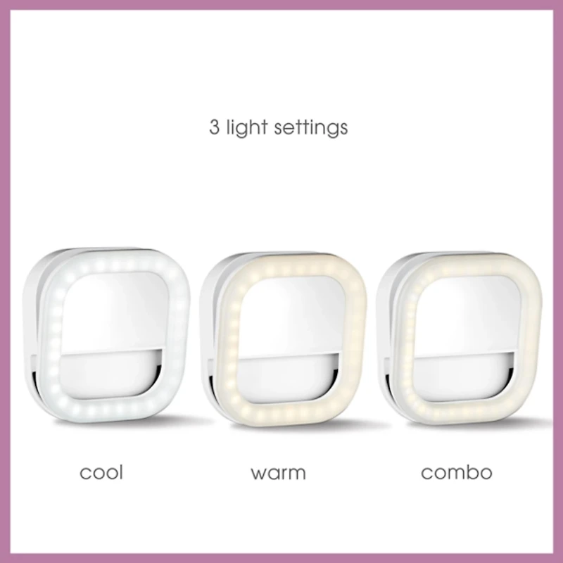 Conair Travel Smart LED Selfie Ring Light