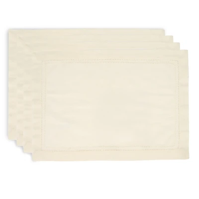 Hemstitch Cotton Placemats