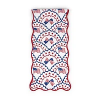 Patriotic Bow Table Runner