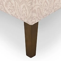 Natural Margaret Medallion Scallop Accent Chair