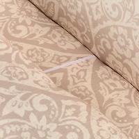 Natural Margaret Medallion Scallop Accent Chair