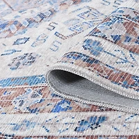 Alaska Medallion Washable Area Rug