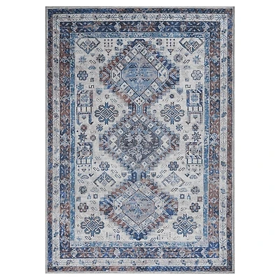 Alaska Medallion Washable Area Rug