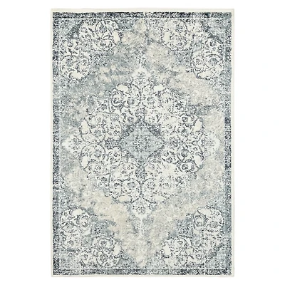 Ivory Allure Classic Medallion Area Rug, 8x11