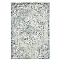 Ivory Allure Classic Medallion Area Rug, 8x11