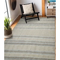 Dune Geometric Flat Weave Area Rug
