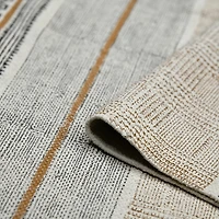 Dune Geometric Flat Weave Area Rug