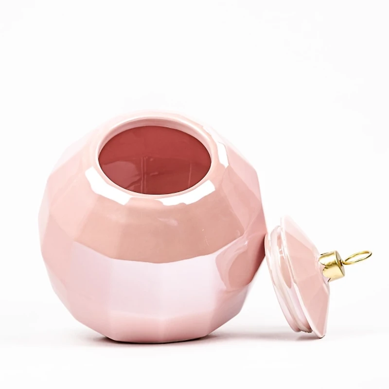 Disco Ball Christmas Cookie Jar