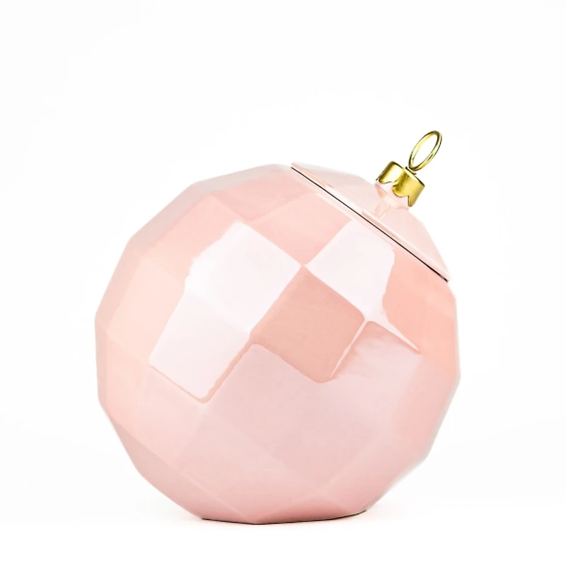 Disco Ball Christmas Cookie Jar