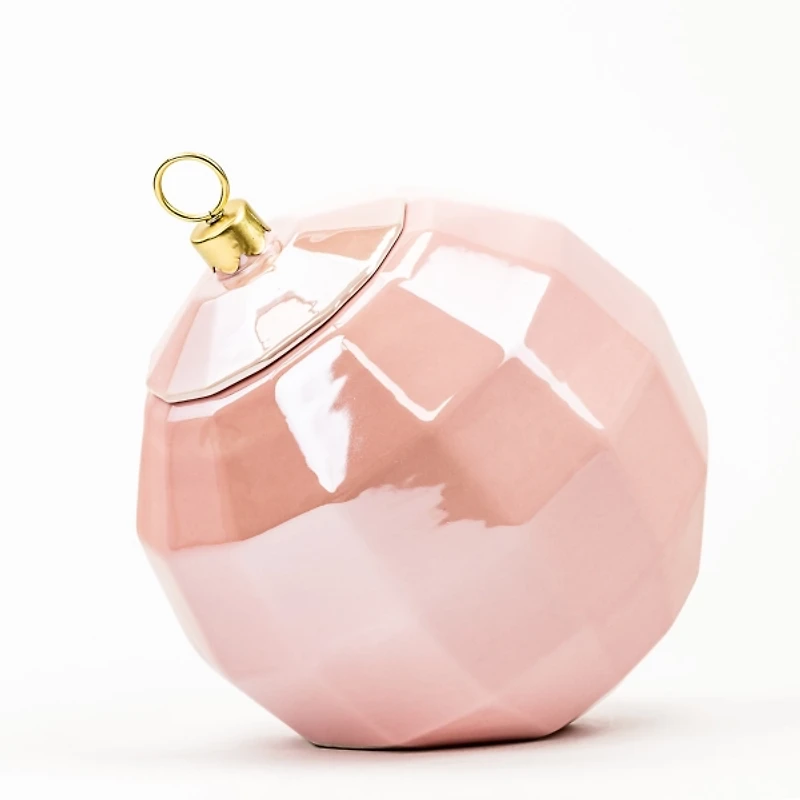 Disco Ball Christmas Cookie Jar