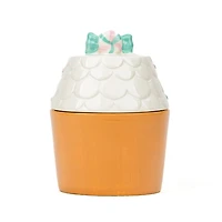Bright Gingerbread House Cookie Jar