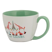 Christmas Gnomies Mugs, Set of 4