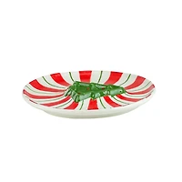 Peppermint Tree Chip & Dip Plate