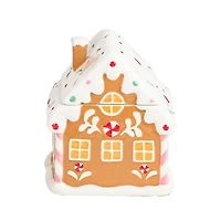Gingerbread Chalet Christmas Canister