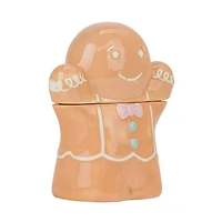 Gingerbread Boy Christmas Cookie Jar