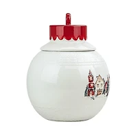 Christmas Ornament Winter Village Canister