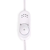 Clear Glass Panel Candle Warmer Lamp