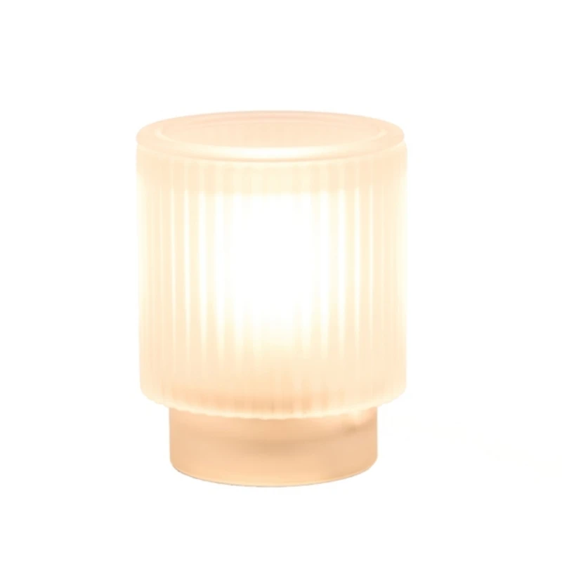 Clear Frosted Glass Wax Warmer