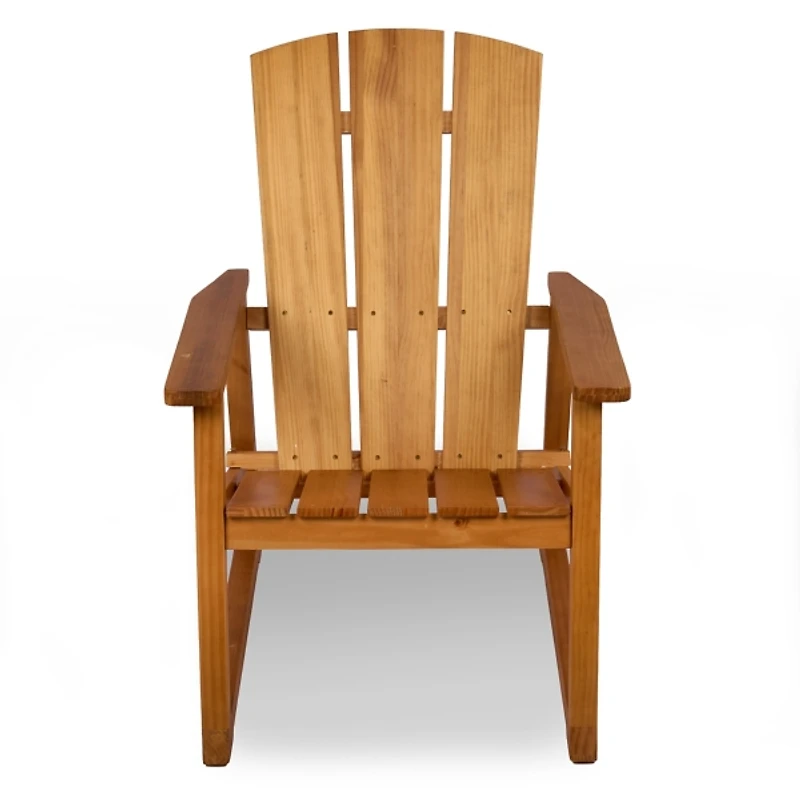Natural Pinewood Adirondack Chair