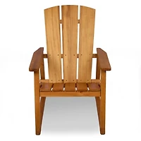 Natural Pinewood Adirondack Chair