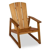 Natural Pinewood Adirondack Chair