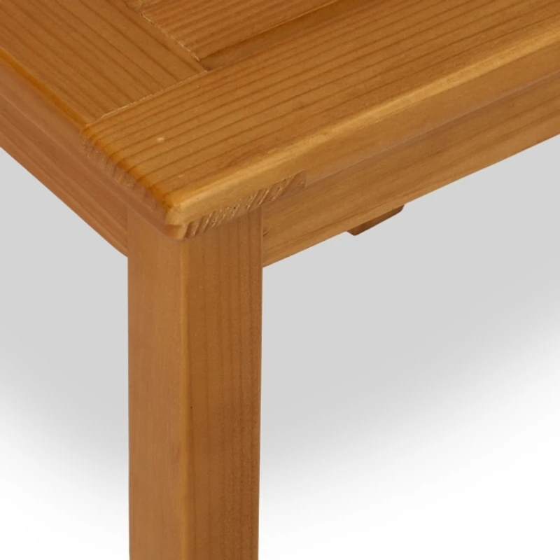 Natural Pinewood Side Table