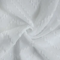 Regina Sheer White Grommet Curtain Panel