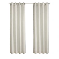 Samuelson Linen Grommet Curtain Panel