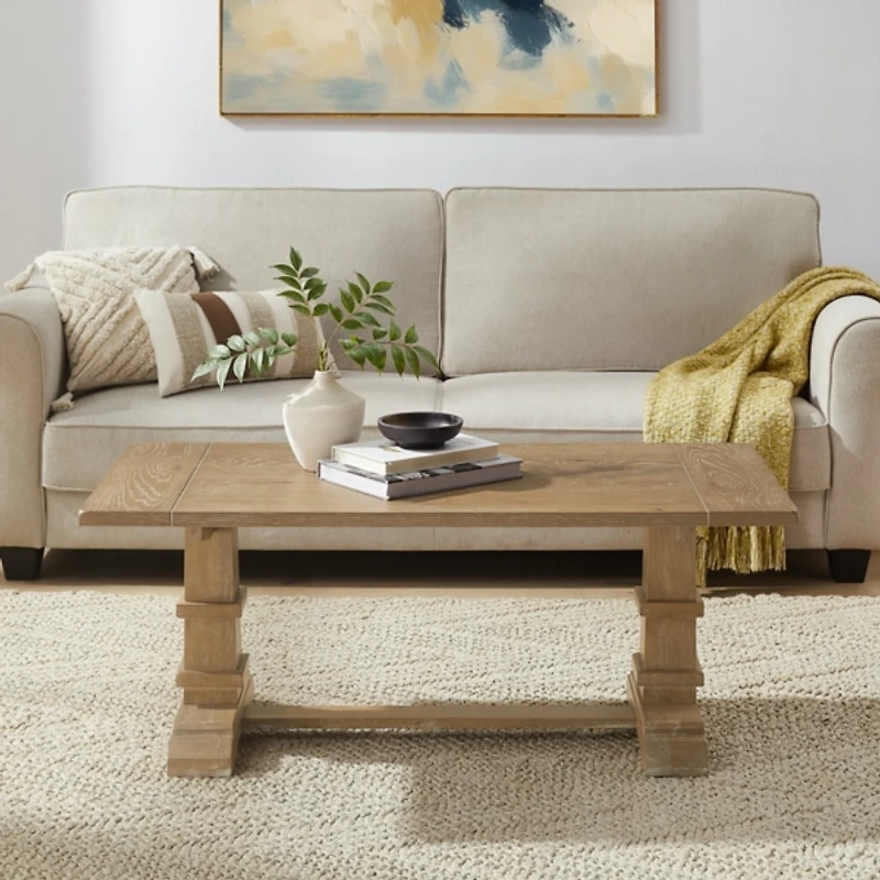 Joanna Rustic Brown Coffee Table