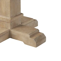 Joanna Rustic Brown Side Table