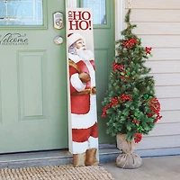 Santa Ho Ho Ho Christmas Porch Board